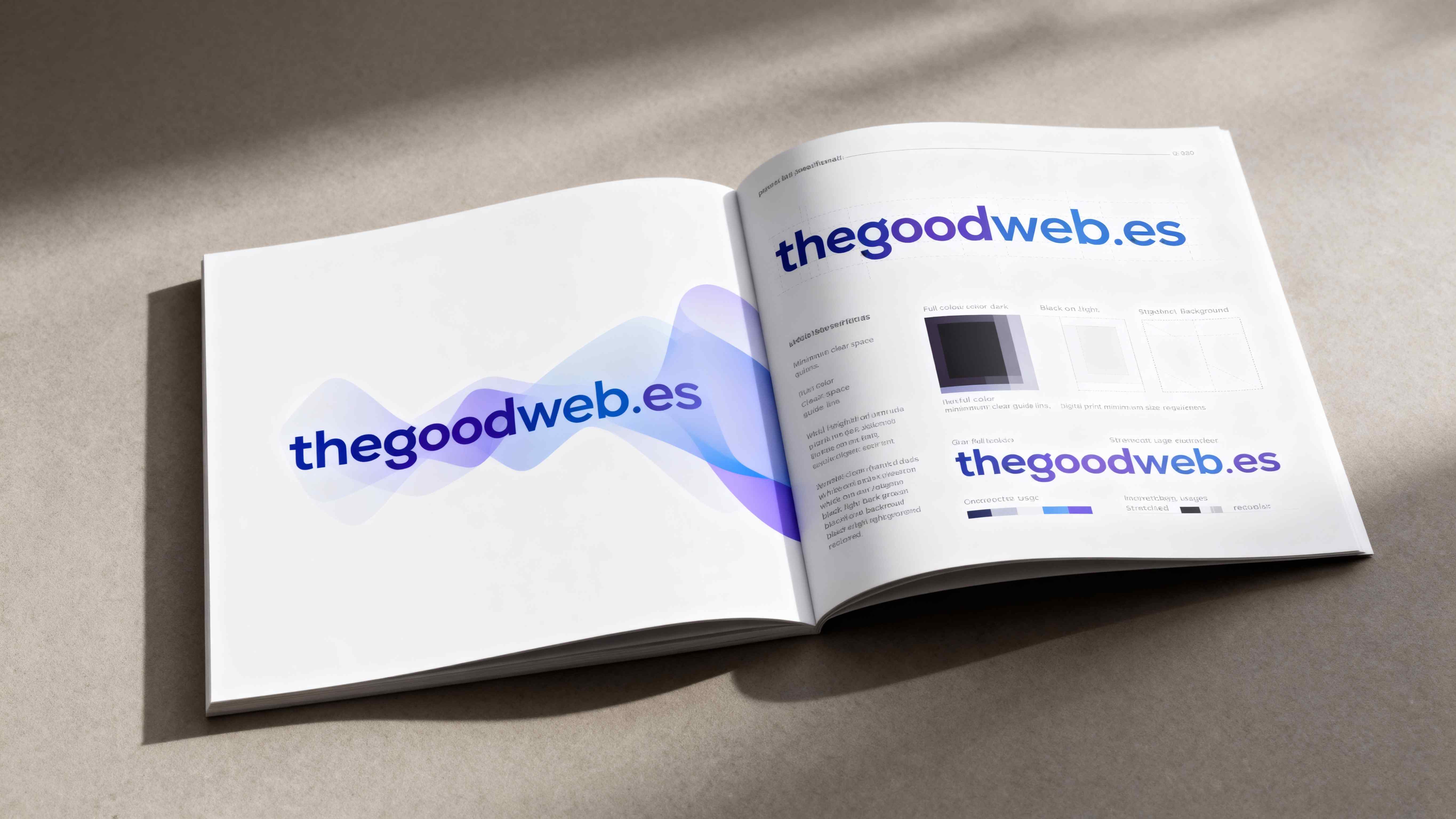 Manual de marca profesional - TheGoodWeb.es